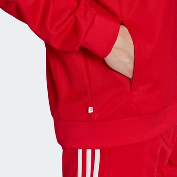 ADIDAS ORIGINALS Демисезонная куртка 'Adicolor Classics Cut Line' в Красный