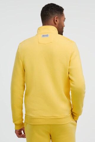 CAMP DAVID Zip-Up Hoodie in Yellow