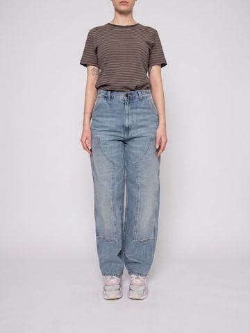 Carhartt WIP Baggy Jeans 'W' Brandon Double Knee Pant Blue' i blå