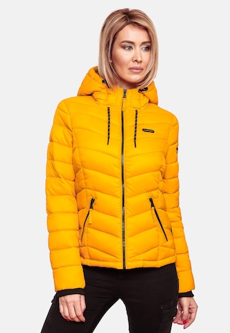 Veste mi-saison 'Kuala' MARIKOO en jaune : devant