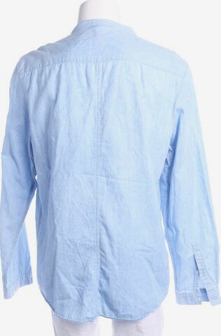 AMERICAN VINTAGE Button Up Shirt in XXL in Blue
