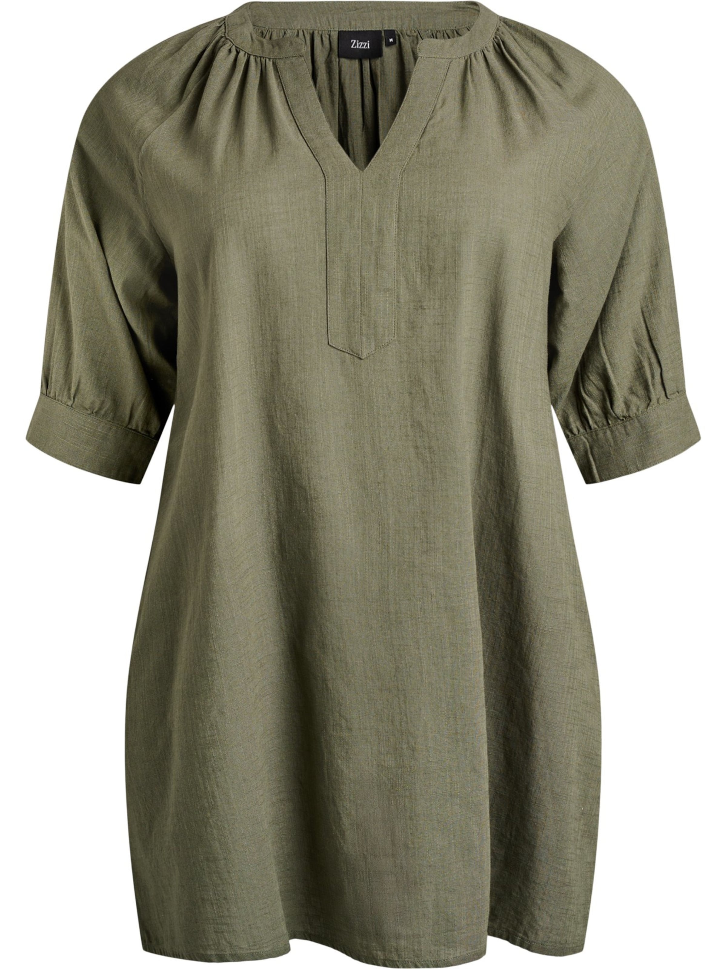 Zizzi Туника 'Cananna' в Зеленый: спереди