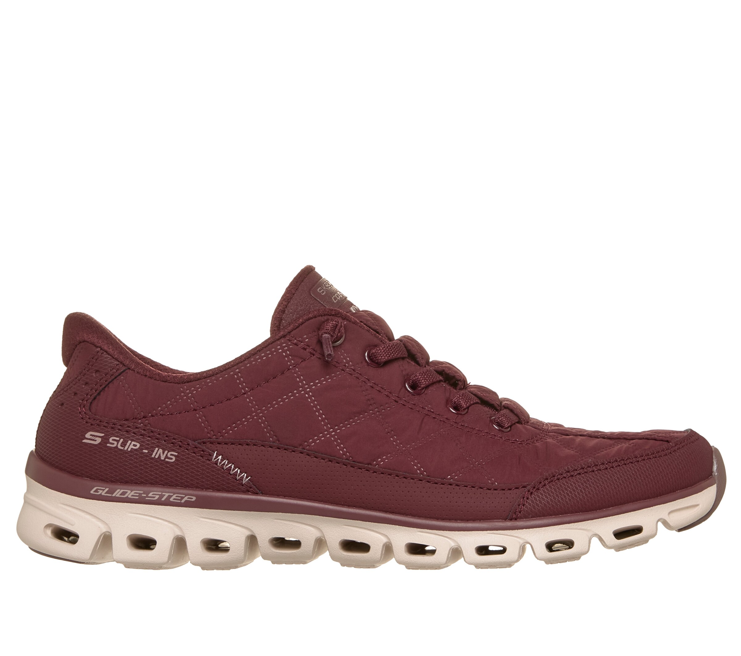SKECHERS Slip-Ons in Red