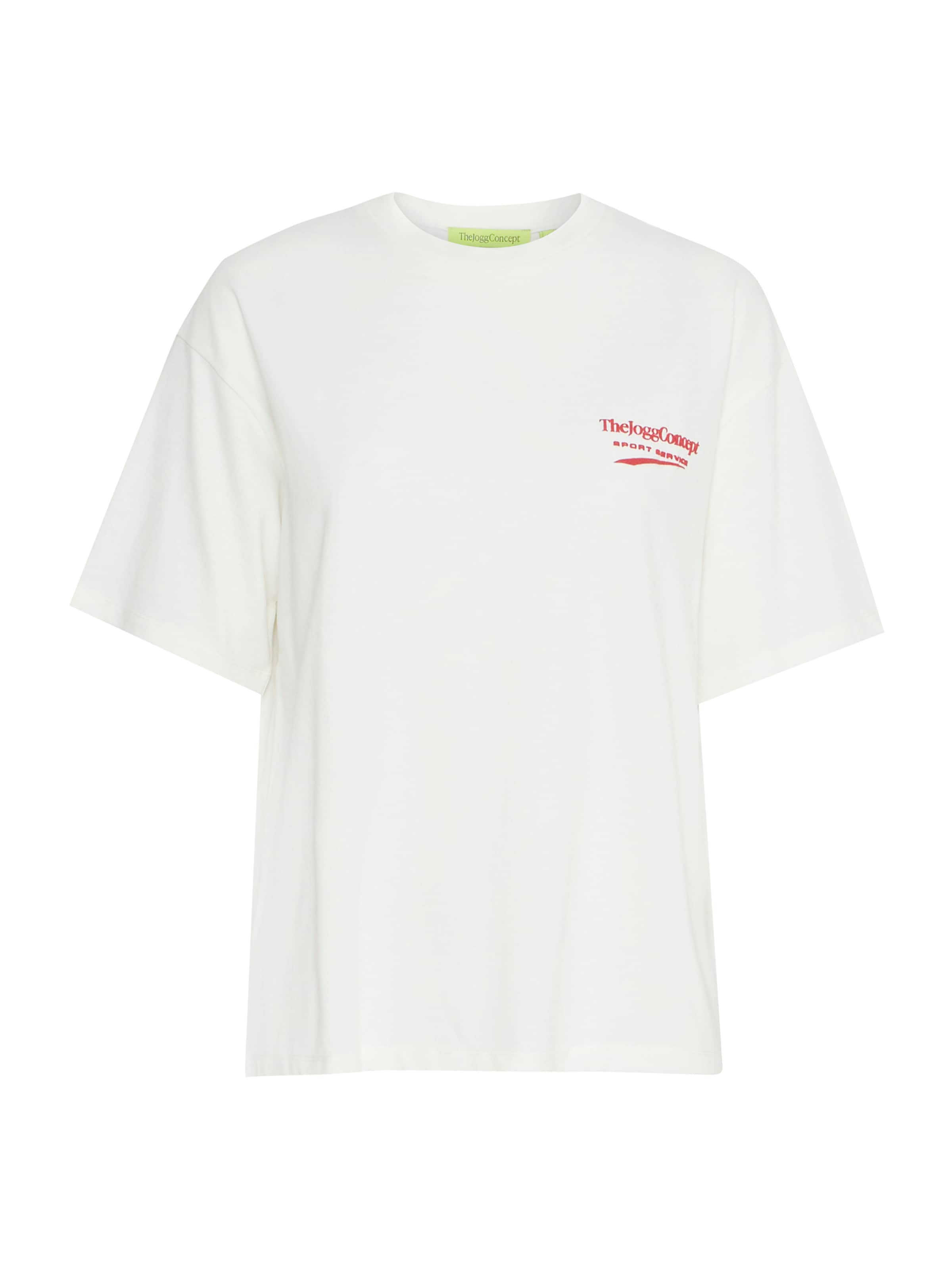 The Jogg Concept T-Shirt 'Sami' in Weiß: Vorderseite