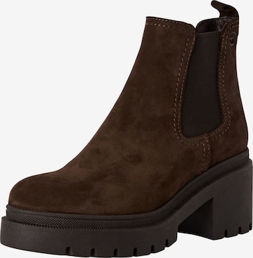 Chelsea Boots Tamaris en marron : devant