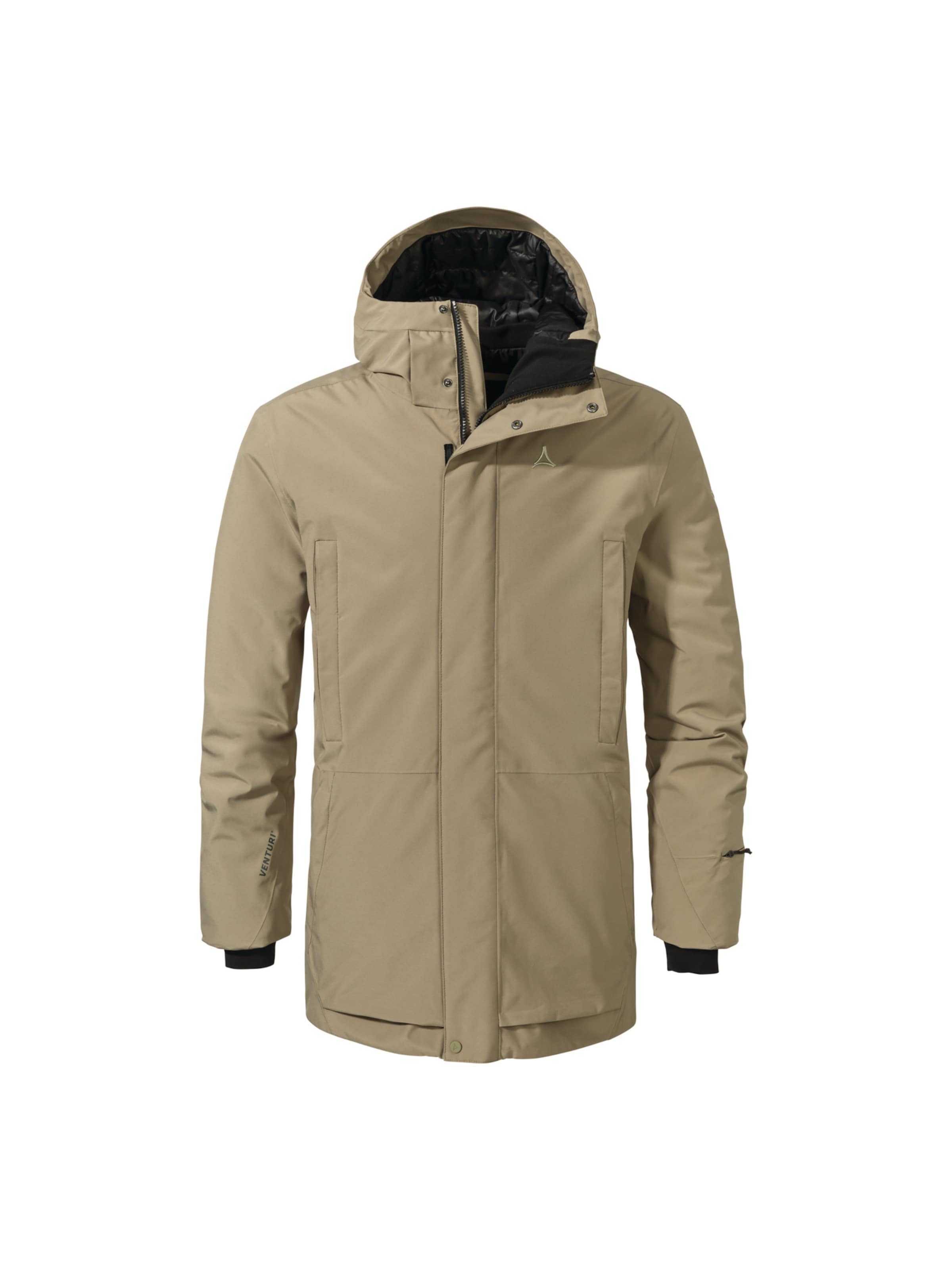 Schöffel Jacke 'Crivat MNS ' in Braun: Vorderseite