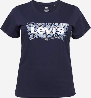 Levi's® Plus - Camiseta 'The Perfect Tee' en azul: frente