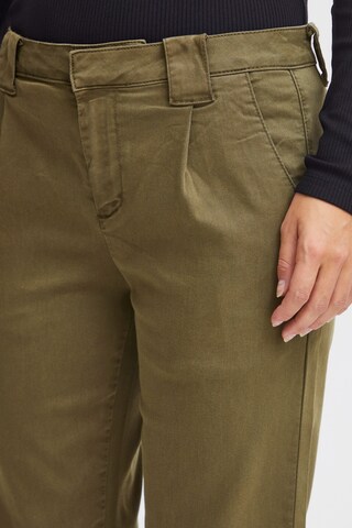 PULZ Jeans Regular Chino 'Rosita' in Groen