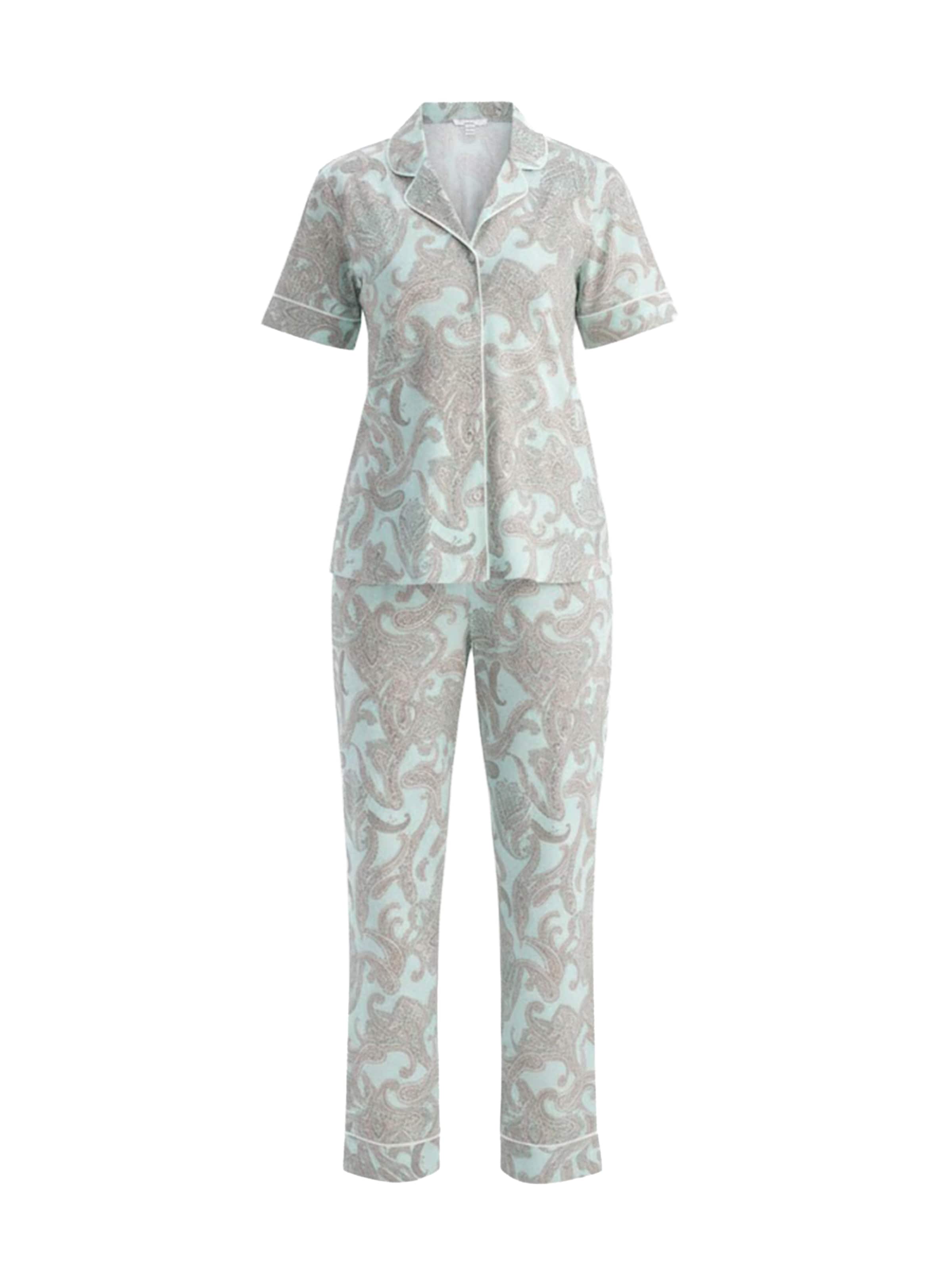 Dagi Pyjama in Grün: Vorderseite