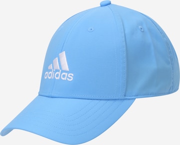 ADIDAS SPORTSWEAR - Gorra deportiva en azul: frente