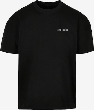 Maglietta 'Eagle' di 2Y Studios in nero: frontale