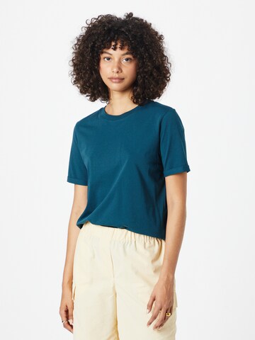 PIECES Shirt 'RIA' in Blue: front