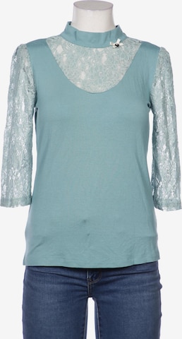 Himmelblau by Lola Paltinger Langarmshirt S in Blau: predná strana