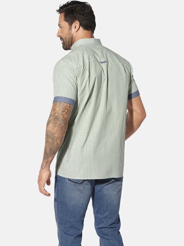 Jan Vanderstorm Comfort Fit Hemd 'Odheld' in Grün