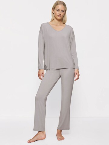 TRIUMPH Pajama 'Timeless Sensuality' in Grey: front