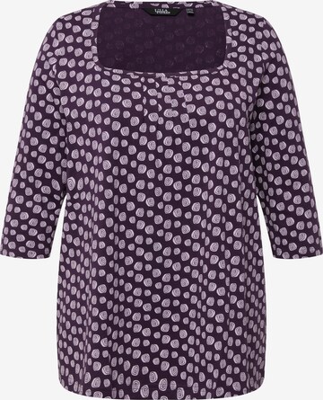 T-shirt Ulla Popken en violet : devant