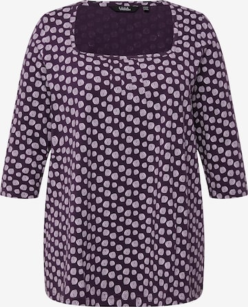 T-shirt Ulla Popken en violet : devant