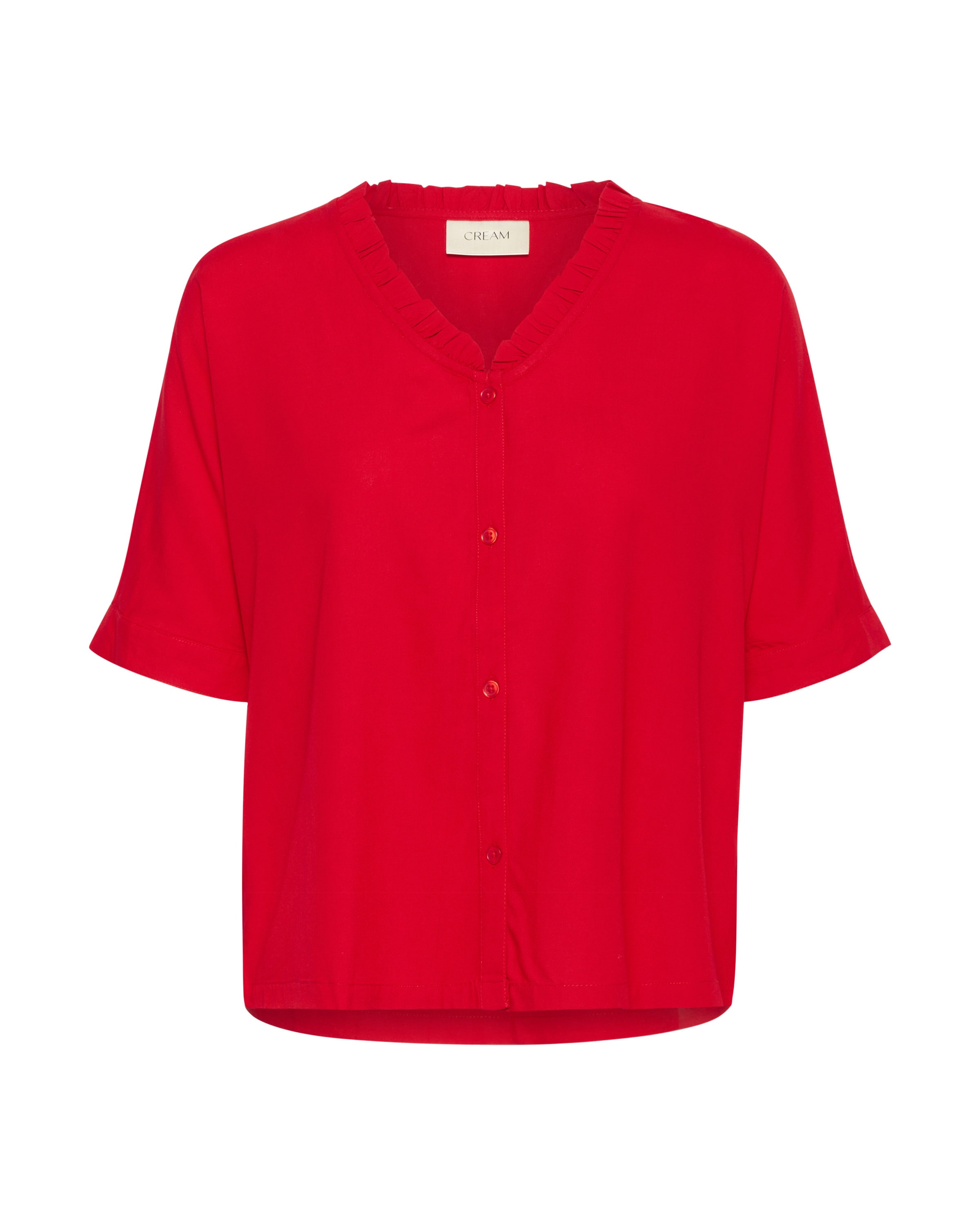 Cream Bluse 'CRTiah' i rød: forside