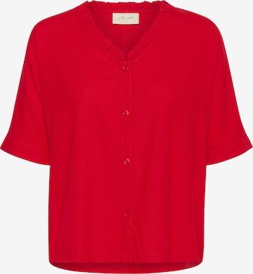 Cream Bluse 'CRTiah' i rød: forside