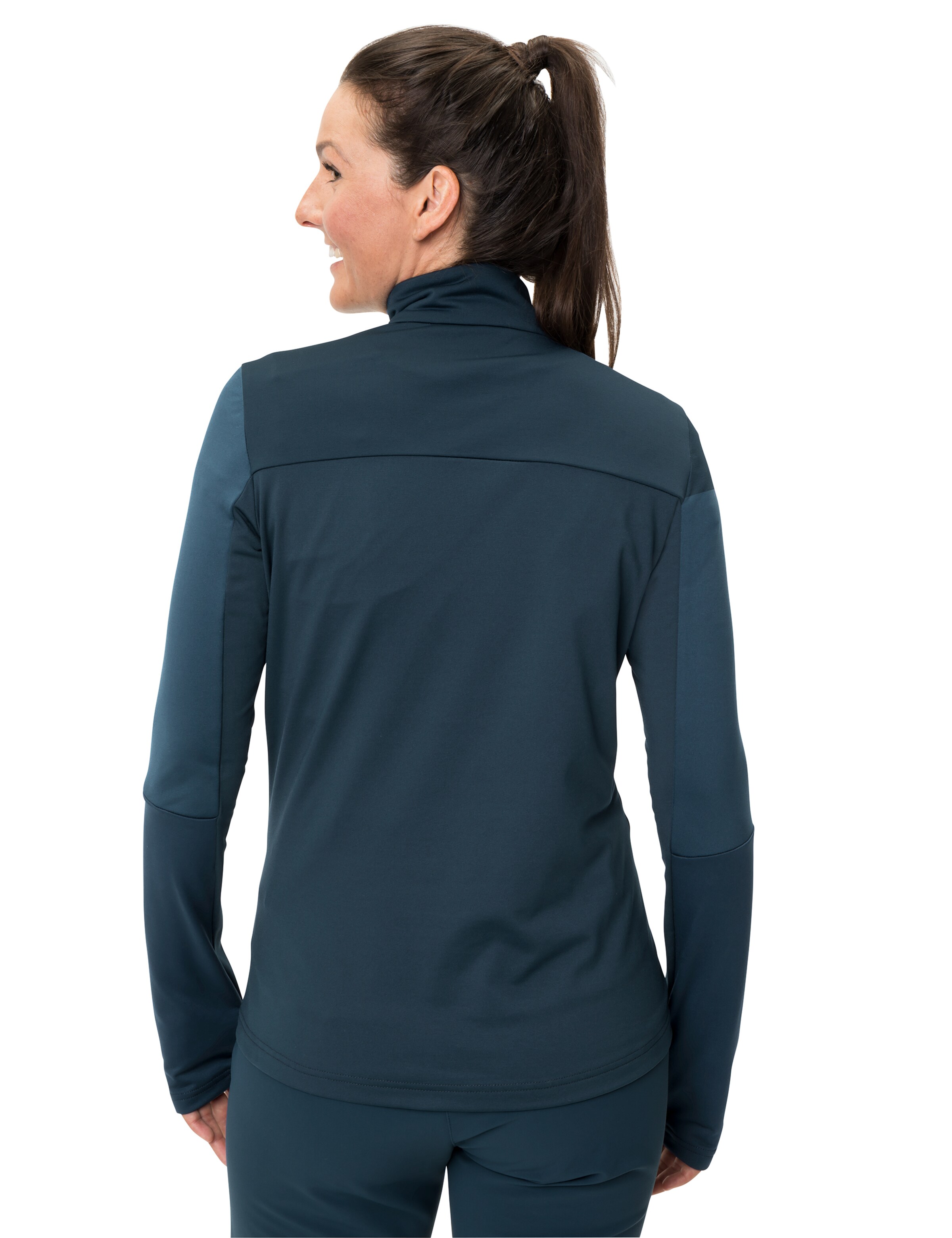 VAUDE Athletic Sweater 'Livigno' in Blue