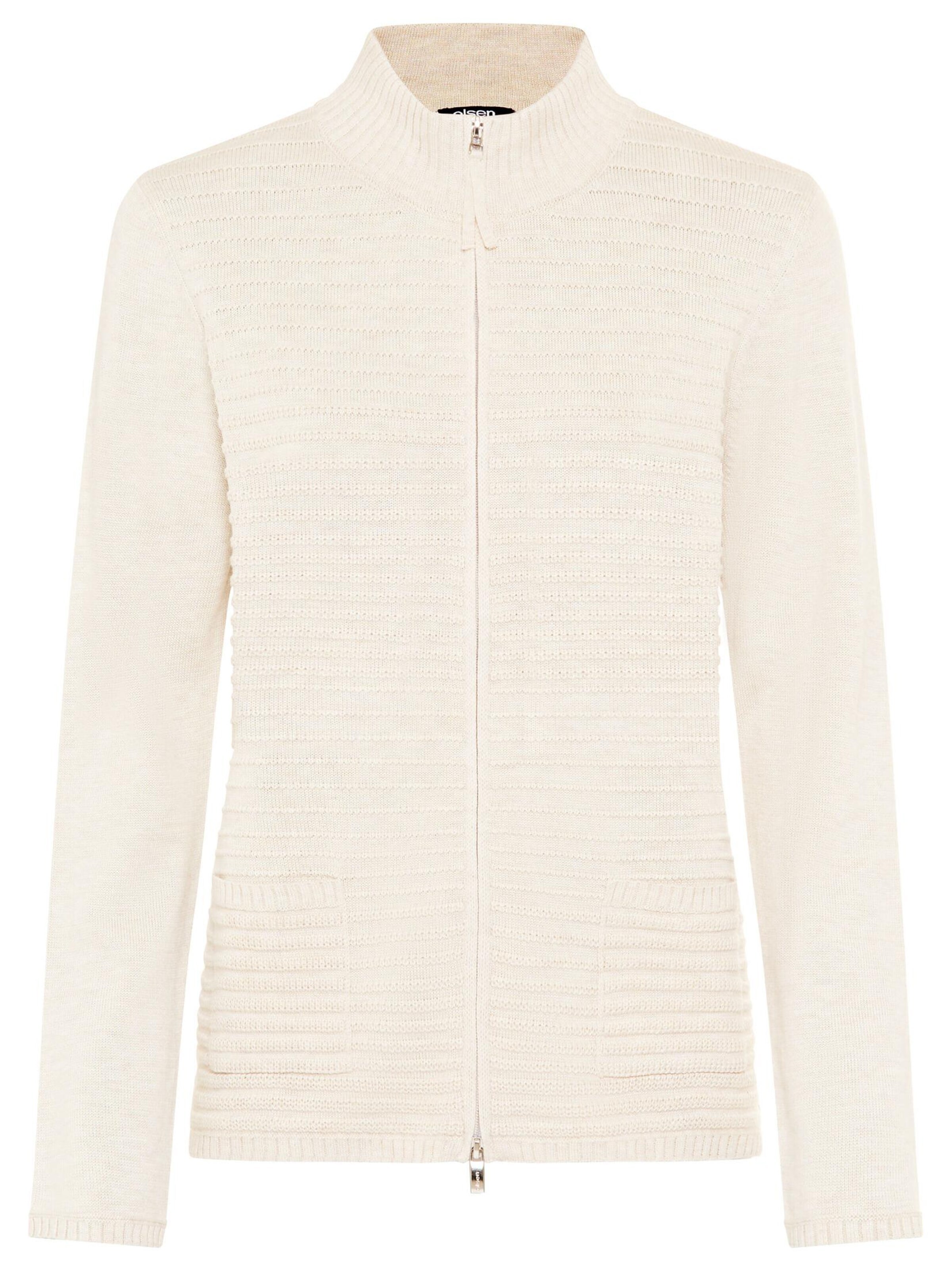 Olsen Knit cardigan in Beige