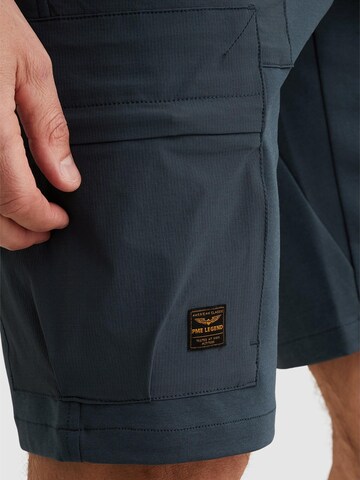PME Legend Loosefit Broek 'Airylon relaxed fit shorts' in Blauw