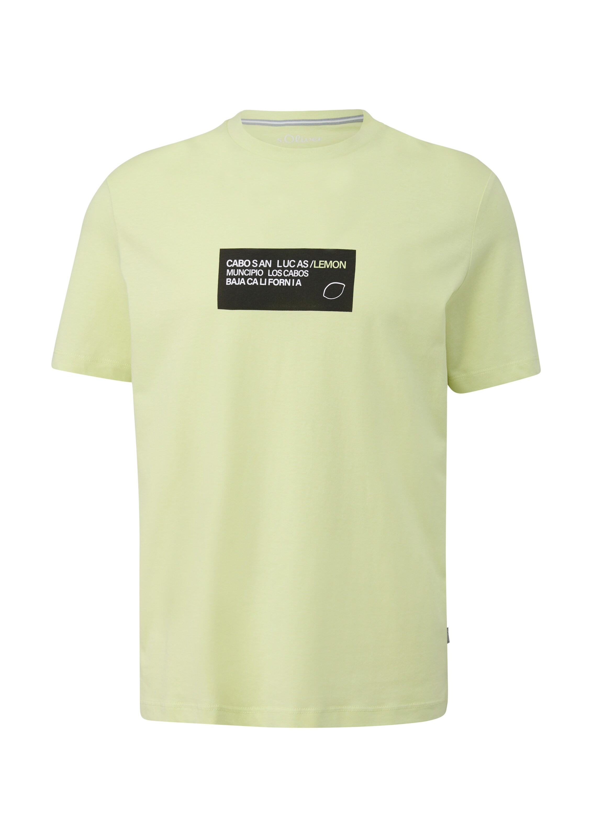 T-Shirt s.Oliver en vert : devant