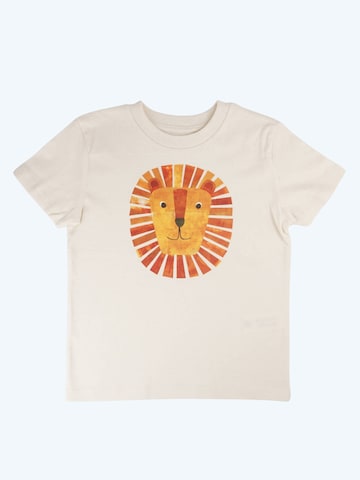MelaDi Shirt 'Löwe' in White: front