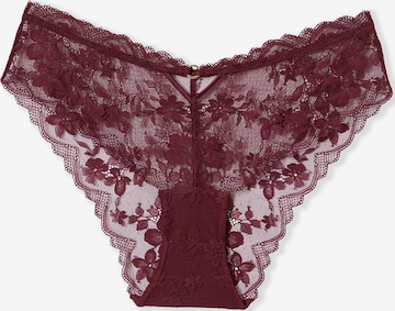 Slip 'Heritage' ETAM en rouge : devant
