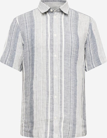 Casual Friday Regular fit Button Up Shirt 'Anton' in Blue: front