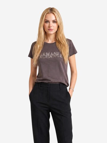 Maglietta 'XW002957 AF10356' di ARMANI EXCHANGE in marrone: frontale