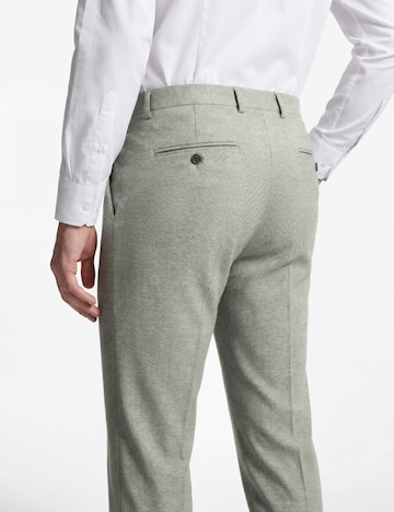 BENVENUTO Slim fit Trousers with creases in Grey
