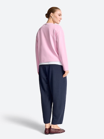 Bluză de molton de la Rich & Royal pe alb