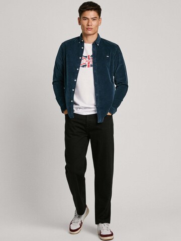 Coupe regular T-Shirt 'MILLER' Pepe Jeans en bleu