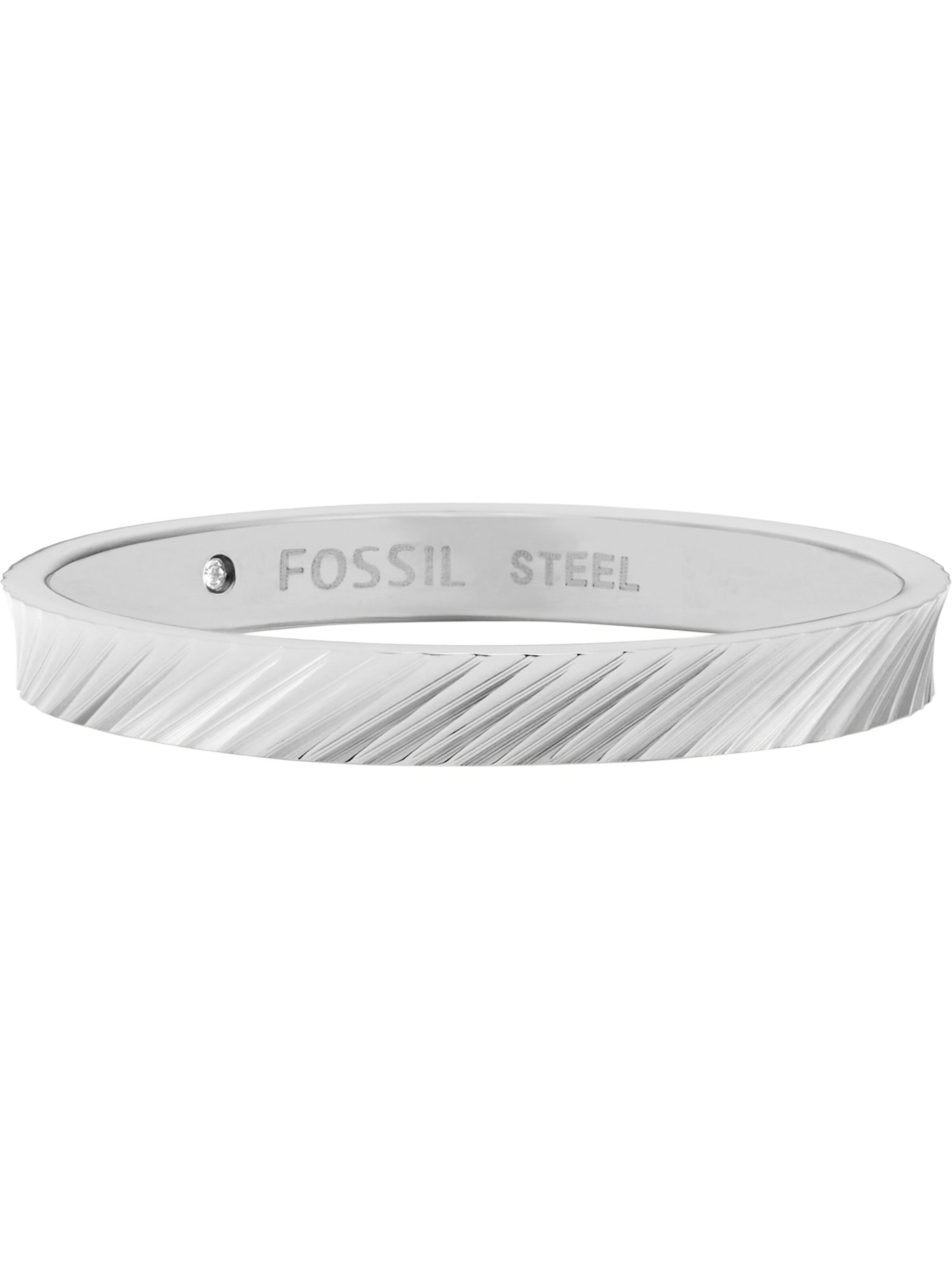 FOSSIL Ring in Silber: Vorderseite