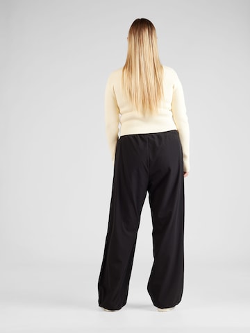 Noisy May Curve Loose fit Pants 'KIRBY' in Black
