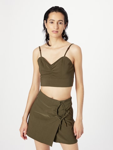 ABOUT YOU Top 'Betty' in Green: front