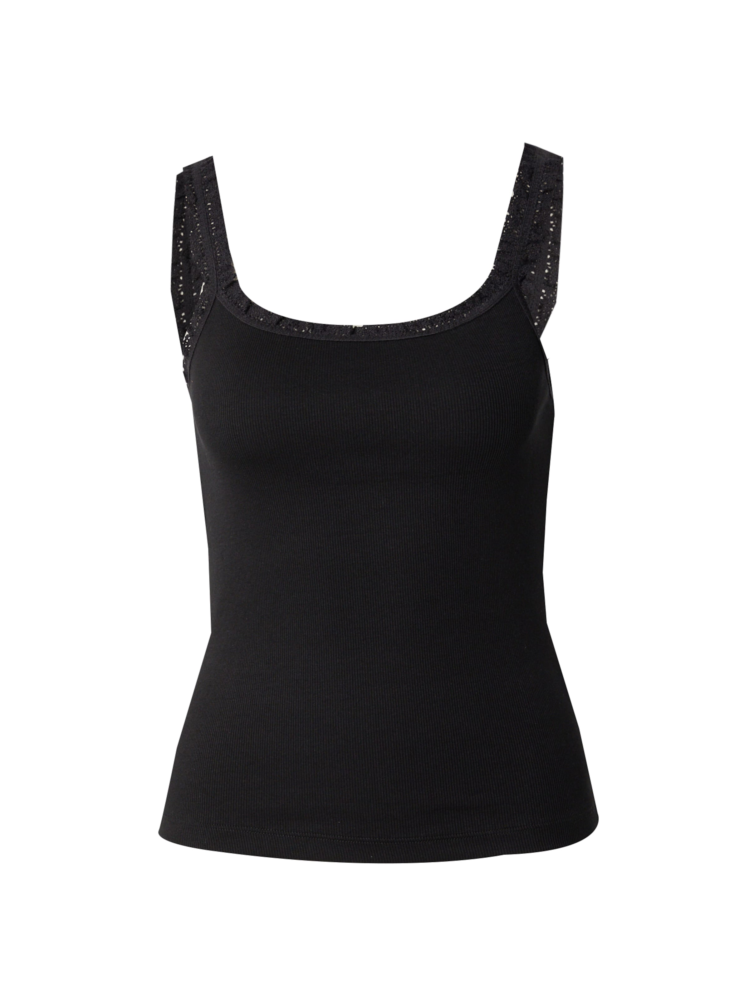 mbym - Top 'Elinea' en negro: frente