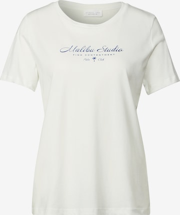 Street One Studio Shirt in White: front