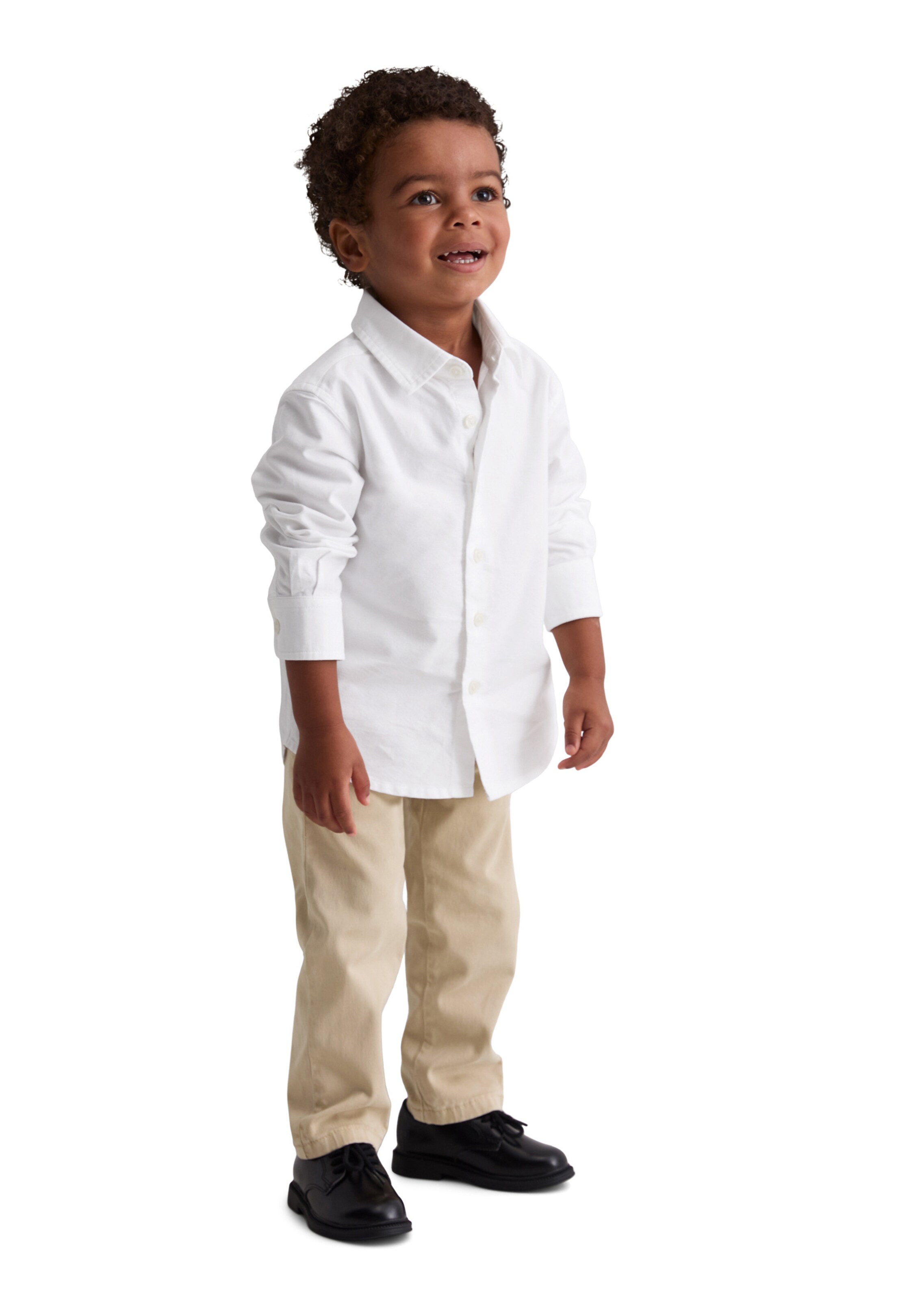 Coupe regular Chemise Marc O'Polo en blanc : devant