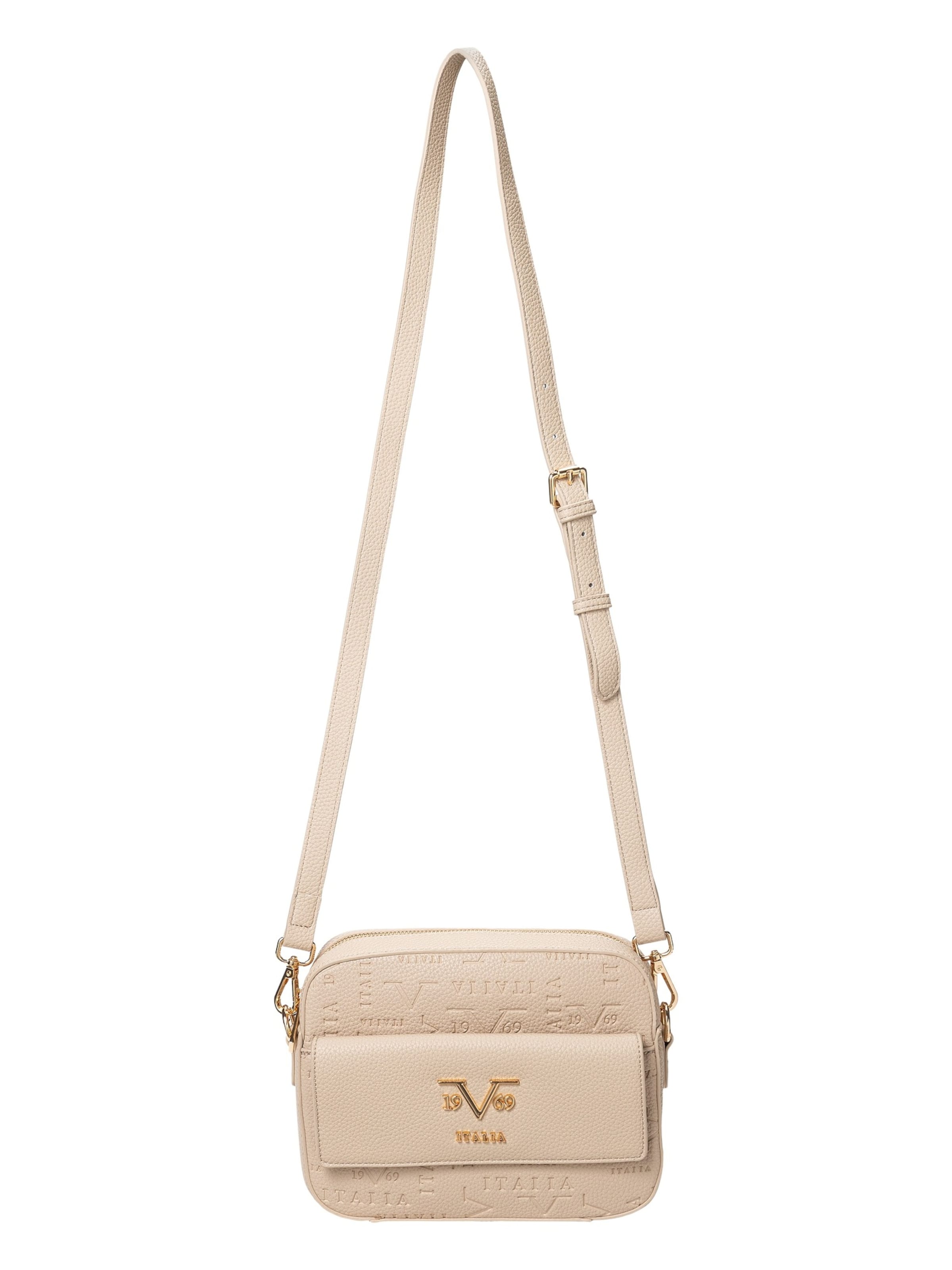 19V69 ITALIA Crossbody bag 'Carmen' in Beige: front