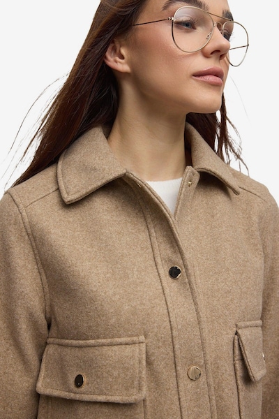 No Matter What Übergangsjacke in M in dunkelbeige, Produktansicht