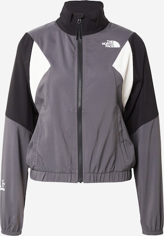 Veste de sport THE NORTH FACE en gris : devant