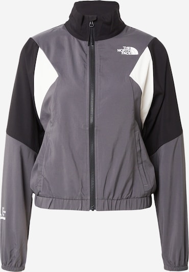 THE NORTH FACE Sports jacket in Grey / Anthracite / White, Item view