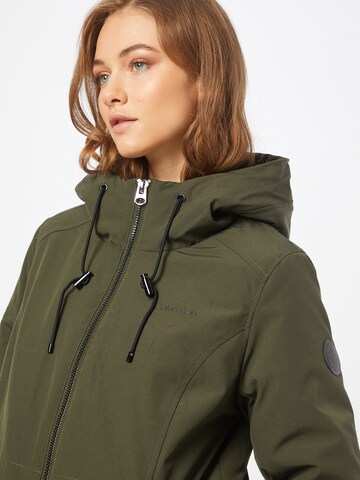 Parka de iarnă de la Calvin Klein pe verde