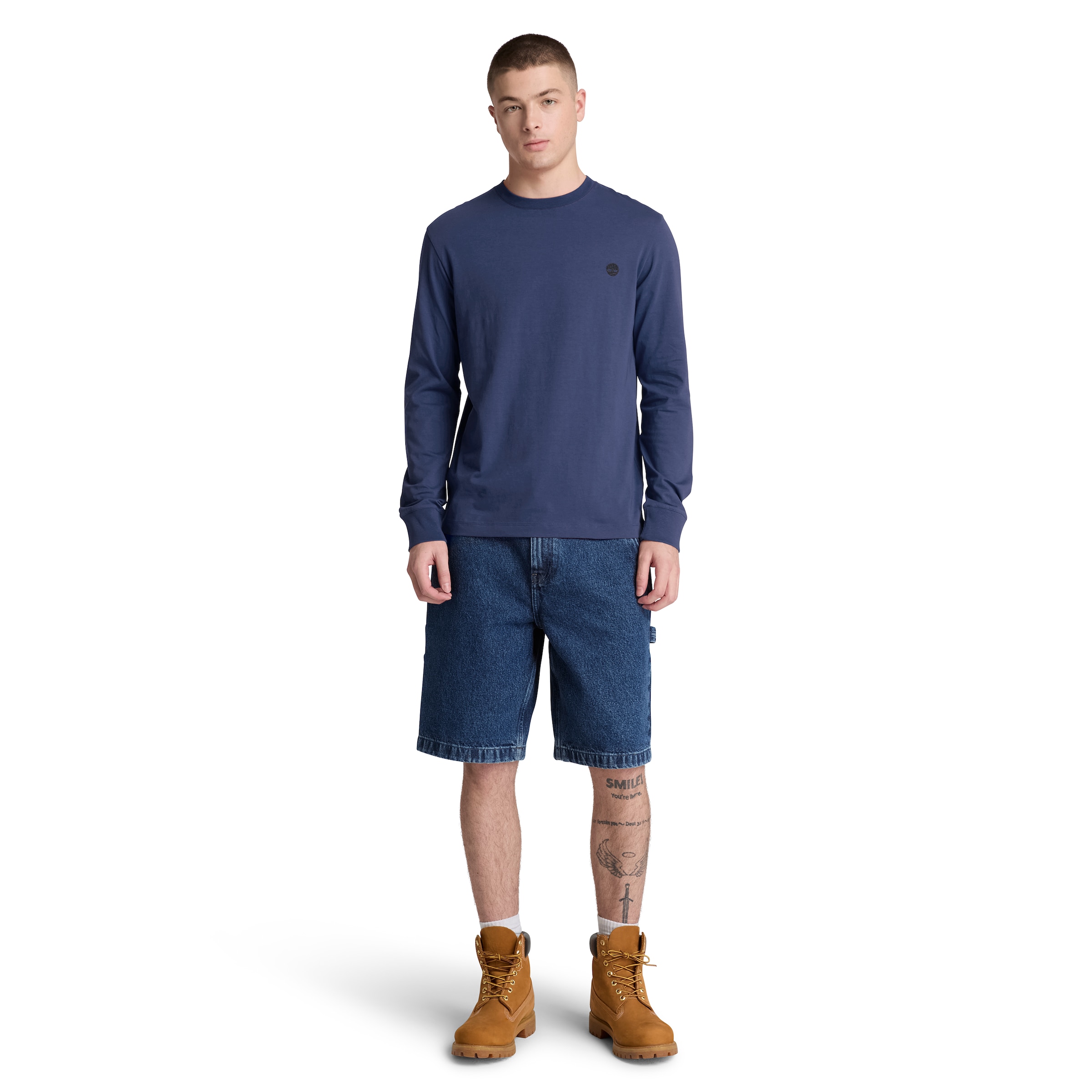 TIMBERLAND Shirt in Blau