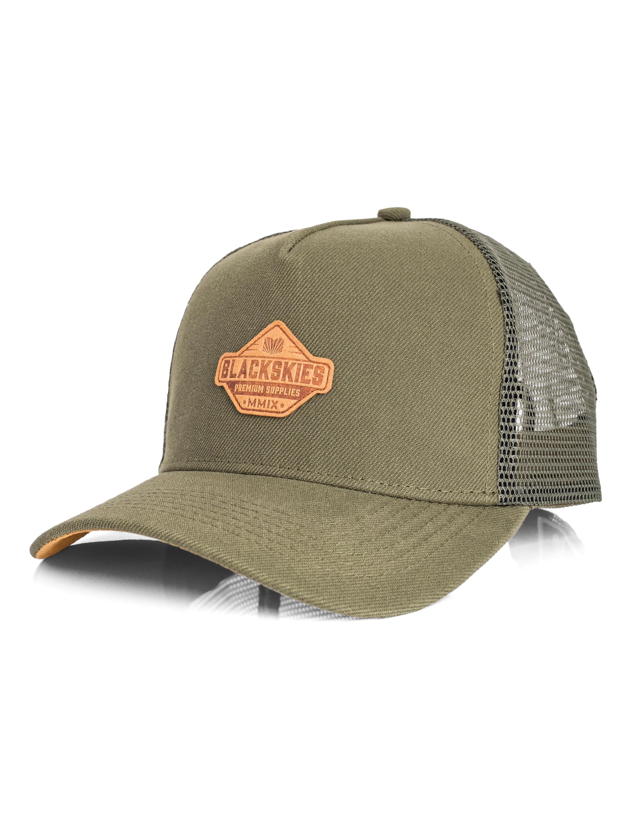 Blackskies Cap 'Essentials' in Green: front