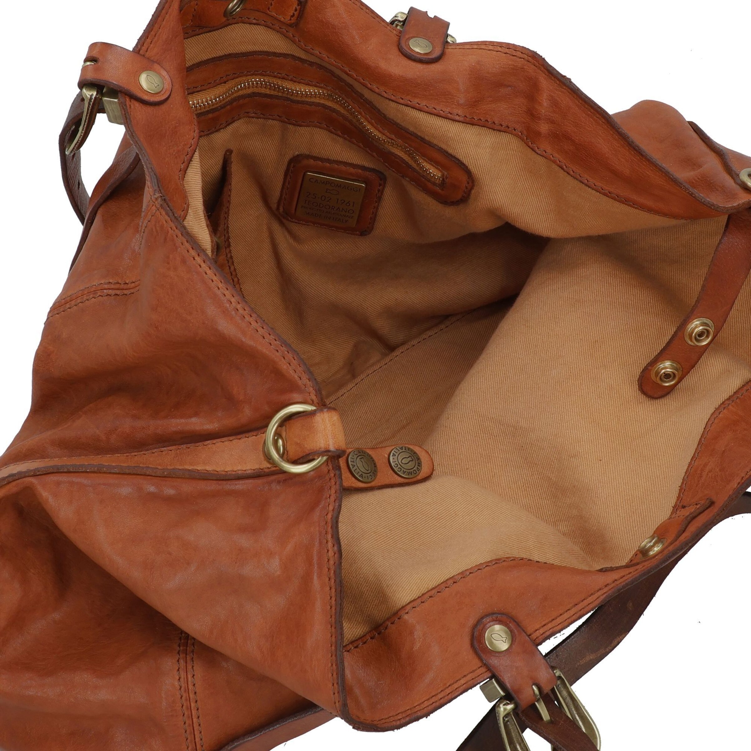 Campomaggi Shopper 'Lidia' in Bruin