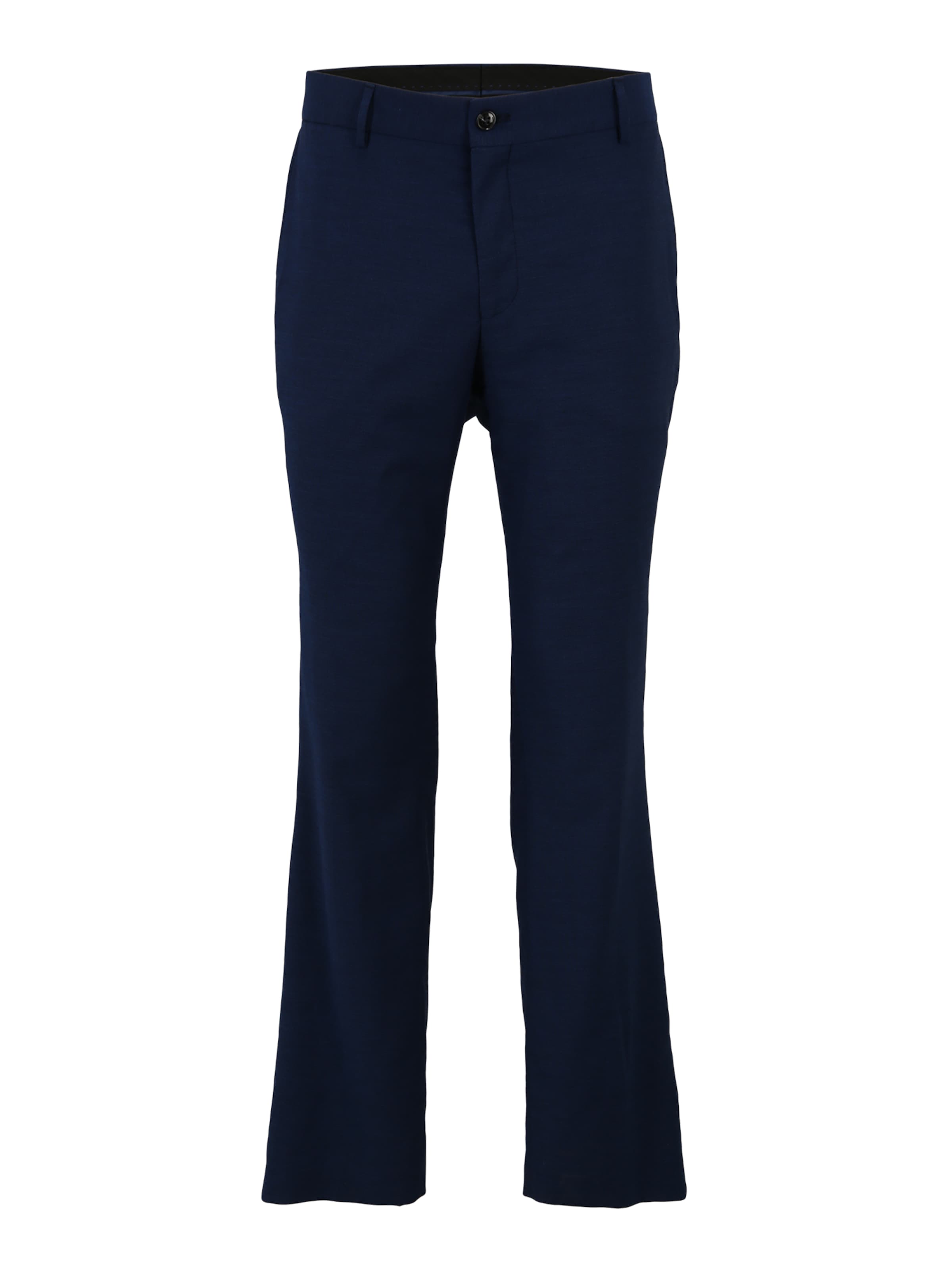 Jack & Jones Plus Slimfit Παντελόνι με τσάκιση 'JPRSolaris' σε μπλε: μπροστά