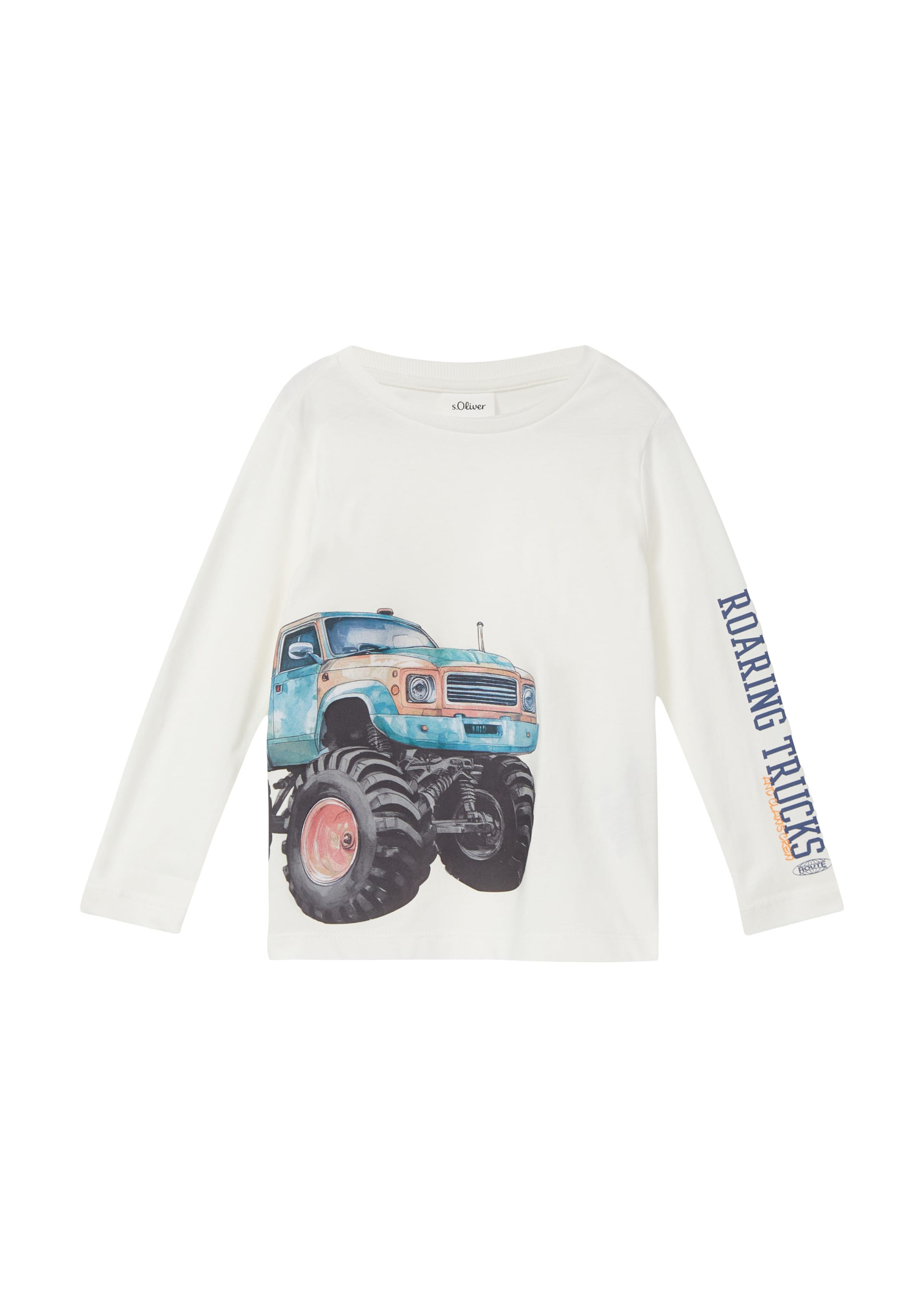 s.Oliver Tričko – bílá: přední strana